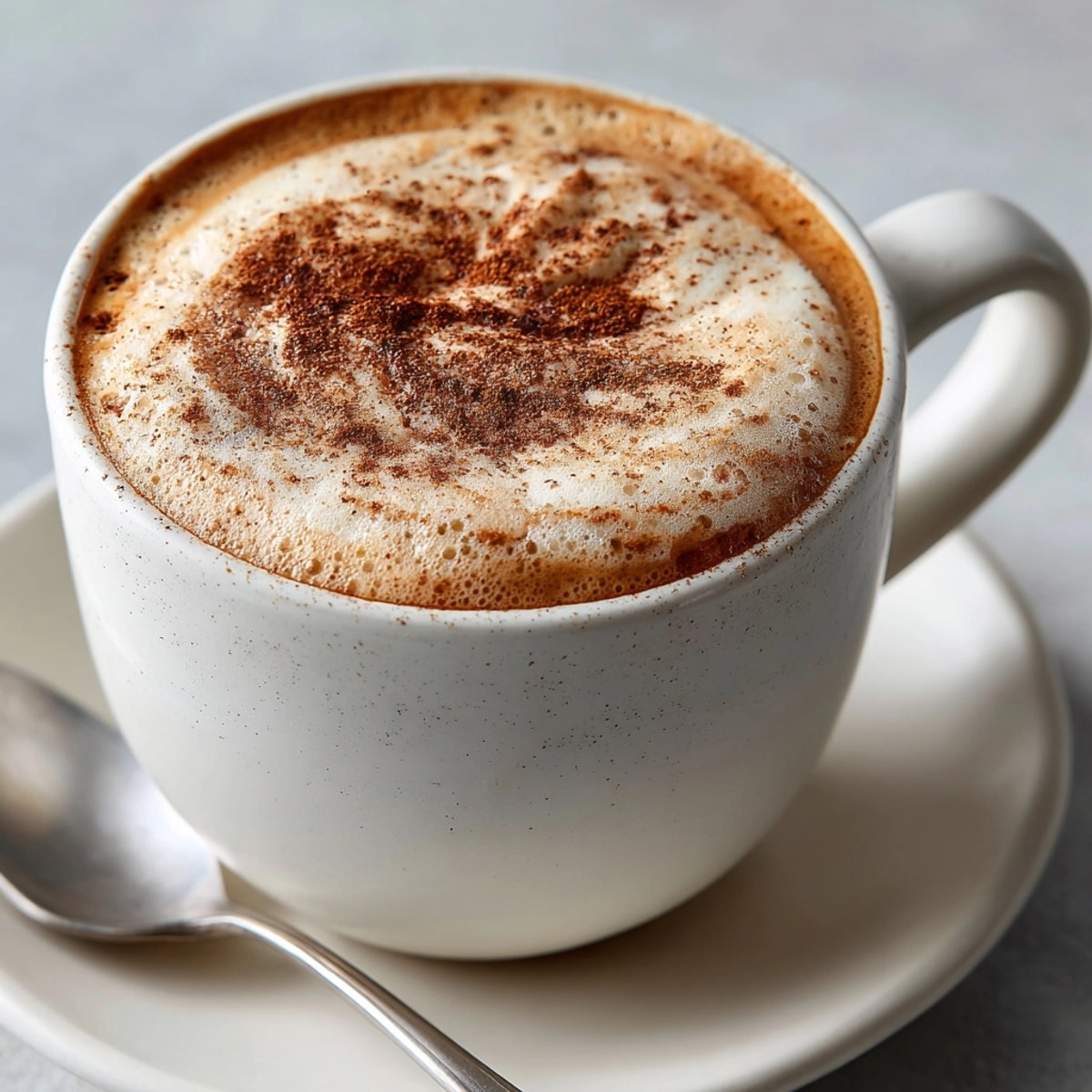 Homemade Maple Chai Tea Latte, rich and spiced, brewed until the flavors meld perfectly.
