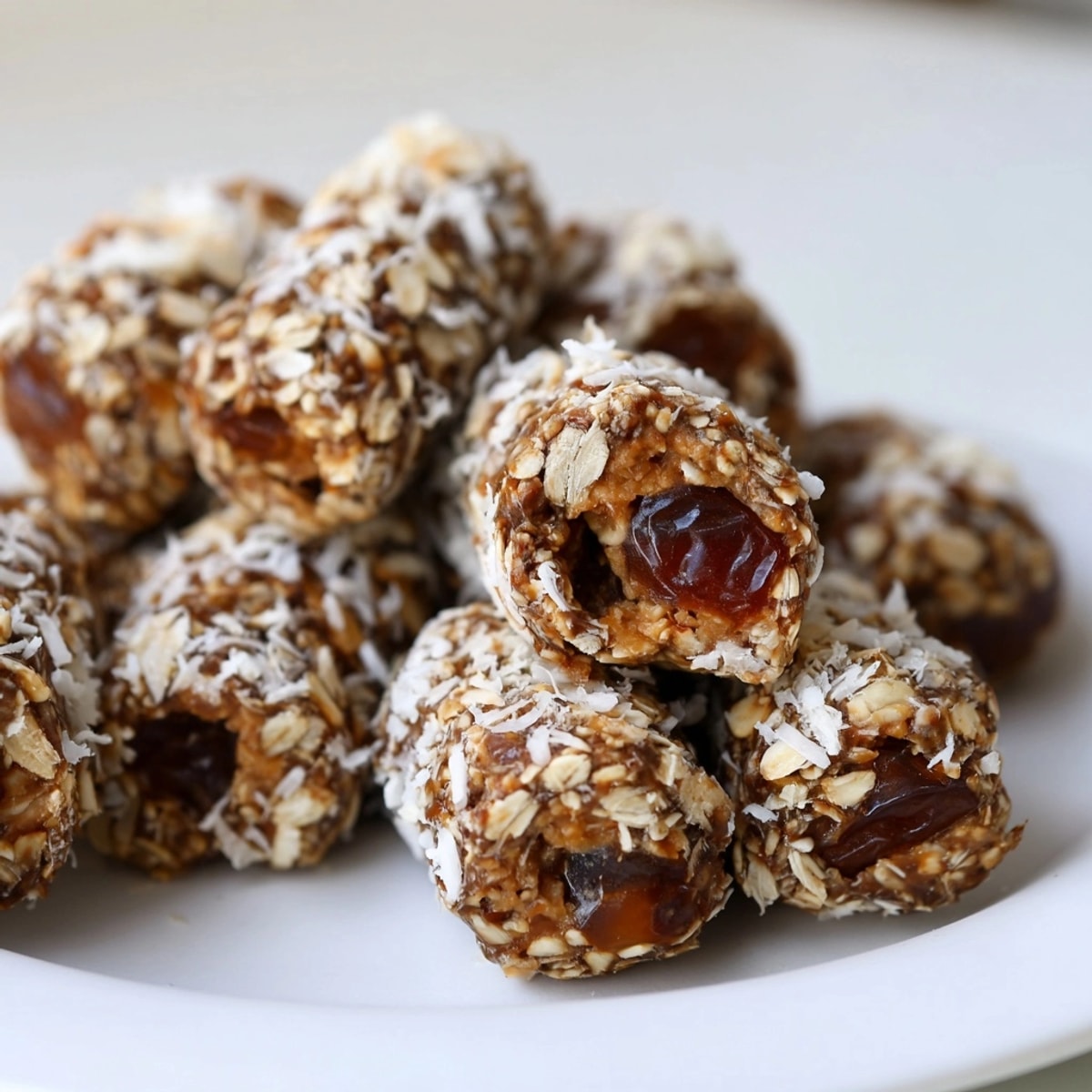 Easy homemade peanut butter cinnamon date rolls recipe, perfect for a quick healthy snack.