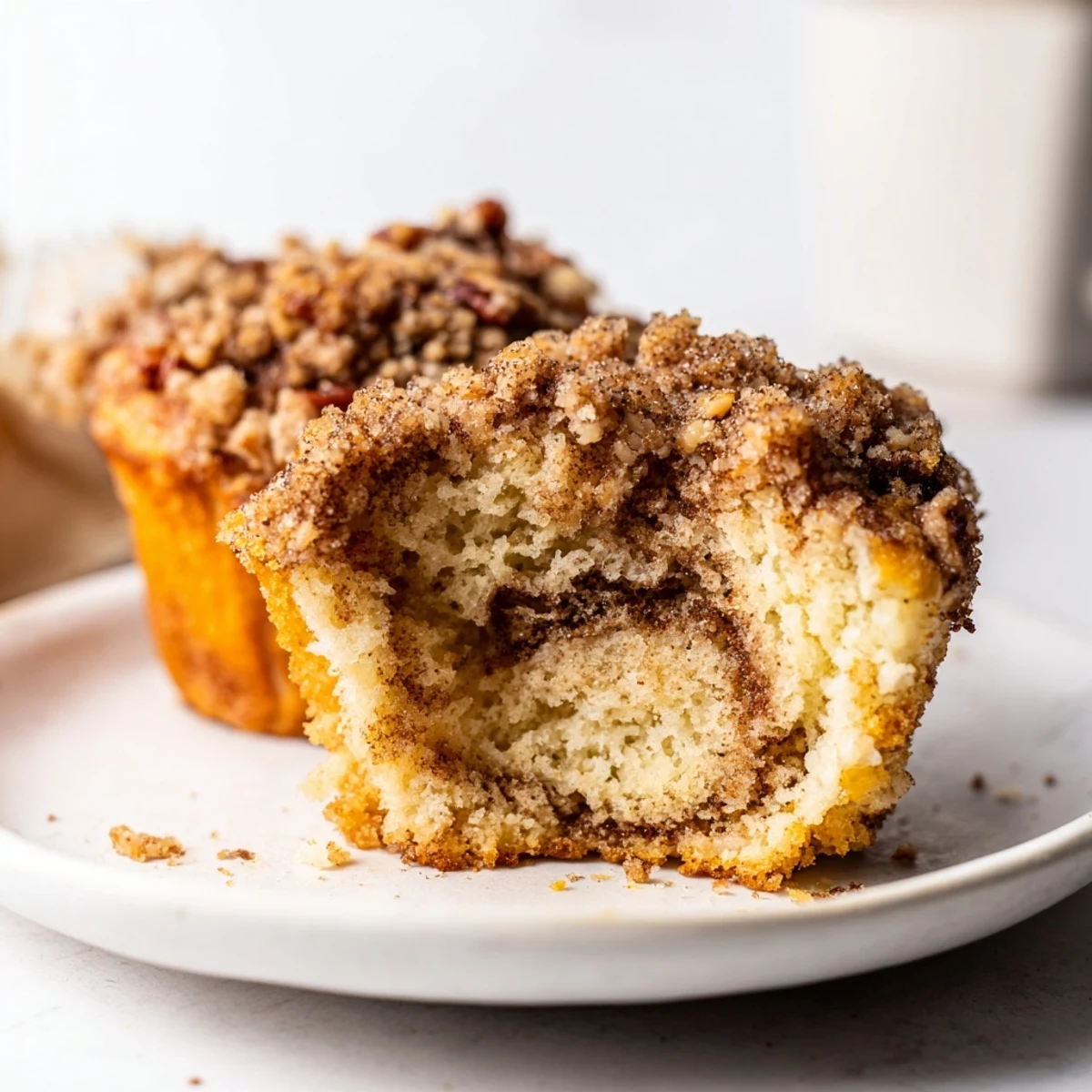 Warm Cinnamon Crunch Texas Sheet Muffins, a delightful treat for cozy gatherings.