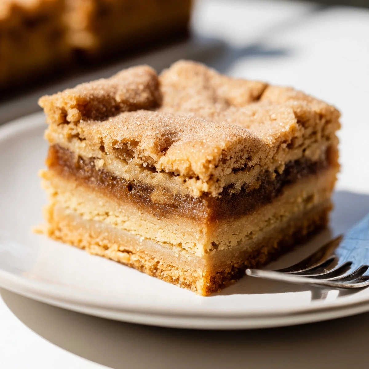Indulge in soft Flaky Chai Biscuit Blondies, perfect for cozy gatherings.