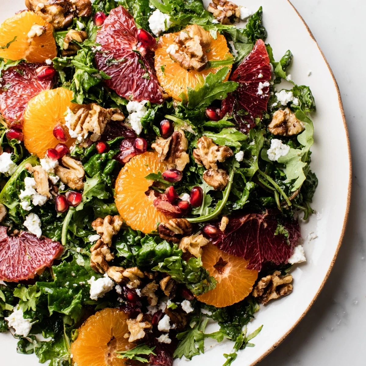 Winter Greens Citrus Pomegranate