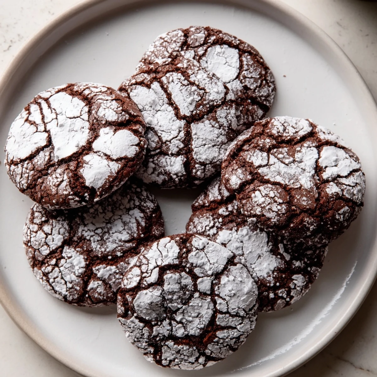 Air-Fried Chocolate Crinkle