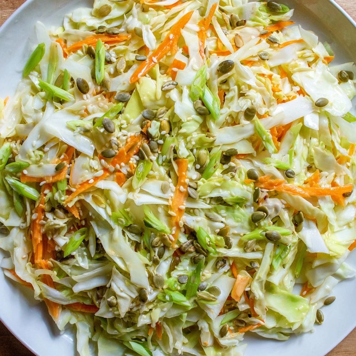 Vibrant Cabbage Core Slaw