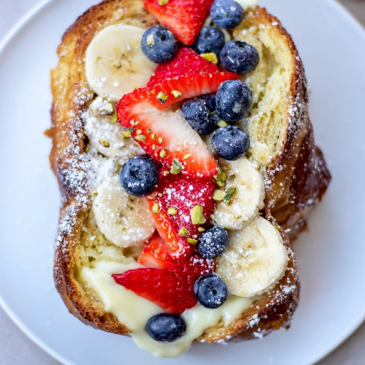 Viral Yogurt Toast Fruit