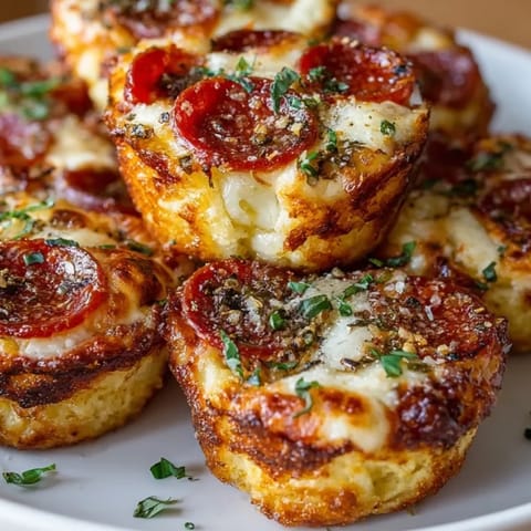 Mini Ghost Pepperoni Pizza Bites: Crispy, cheesy cups, a fiery pepperoni snack ready to serve.