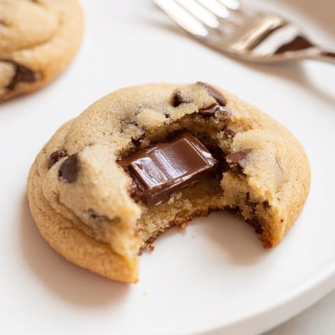 Warm Milk Chocolate Stuffed Cookies, nestled on rack, hint of vanilla aroma.
