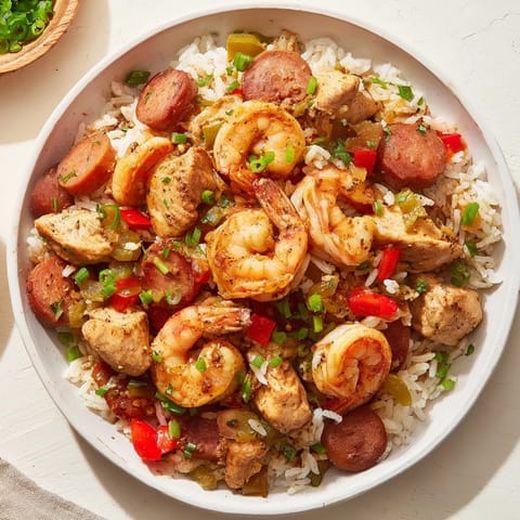 Cajun Jambalaya Rice Bowl