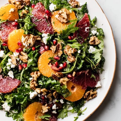 Winter Greens Citrus Pomegranate