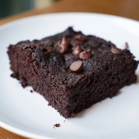 Warm Black Bean Brownies fresh from the oven, offering a rich, chocolate aroma and taste.