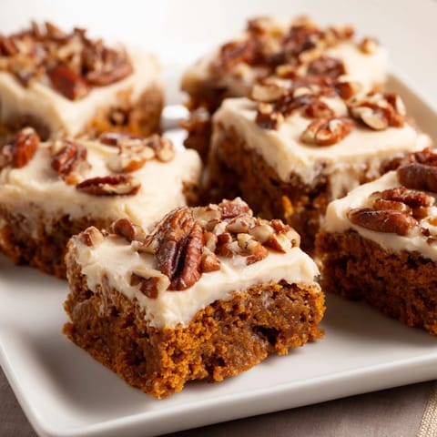 Pumpkin Bars Brown Sugar Frosting