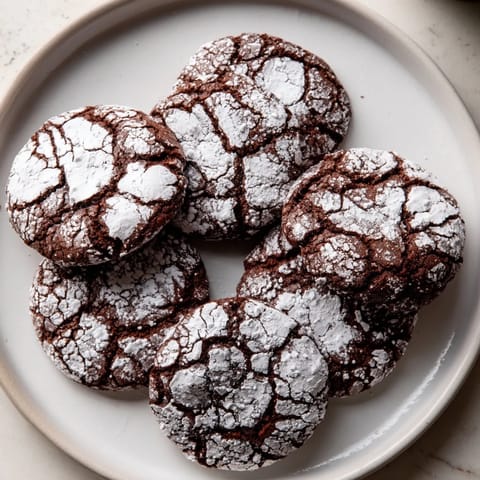 Air-Fried Chocolate Crinkle