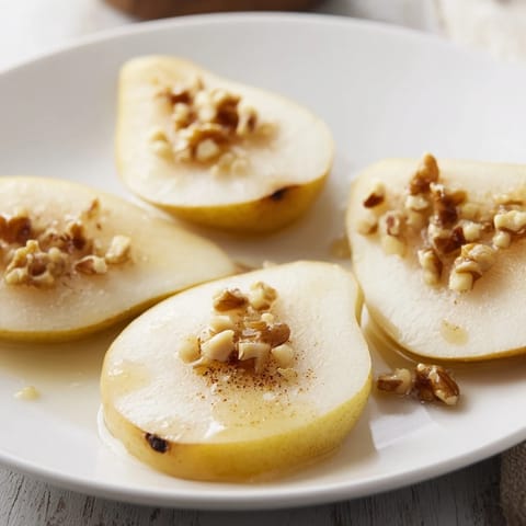 Pear Slices Honey Drizzle