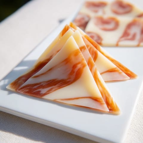 A tempting cheese board presentation of the Minimalism Master recipe with artful ingredient arrangements.