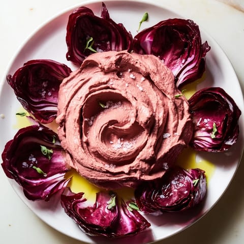 Velvet Rose Beet Hummus