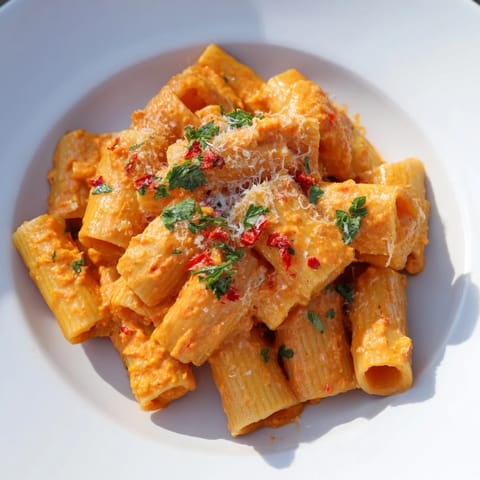 Gigi Hadid Spicy Rigatoni