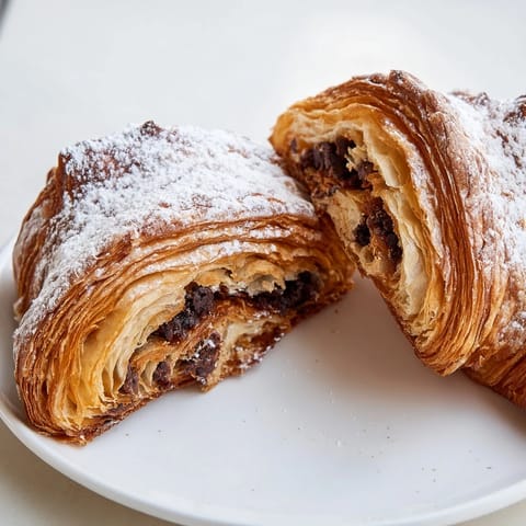 Flaky, butter-infused Cookie Croissant filled with warm, gooey chocolate chip cookie goodness.