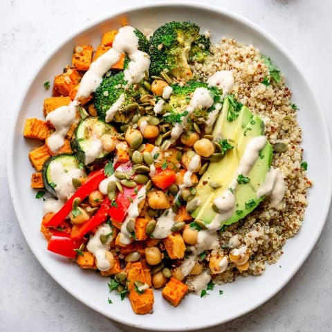 Quinoa Buddha Bowl vibrant