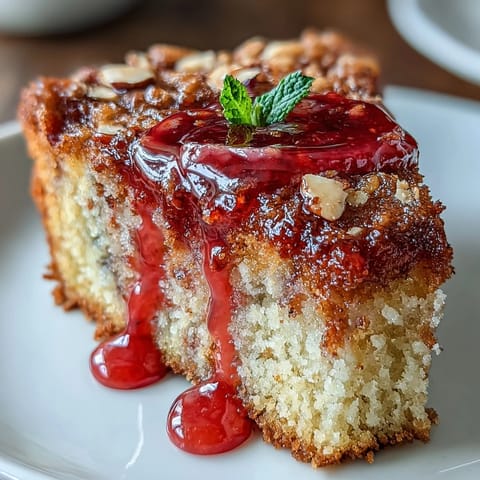 Blood Orange Polenta Cake