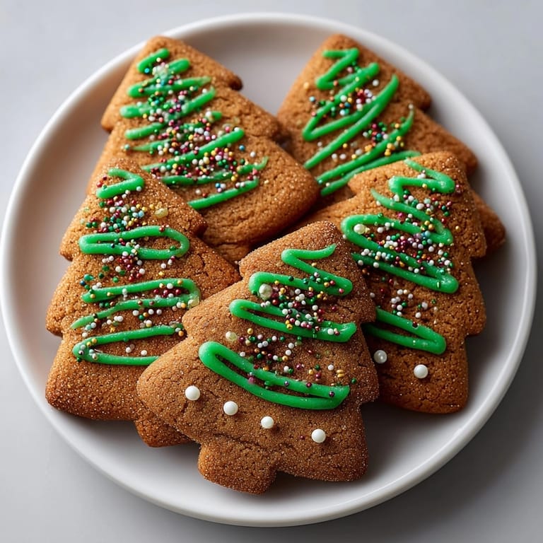Imagine warm, spiced Brown Butter Snickerdoodle Christmas Trees, a delightful holiday dessert, ready to serve.