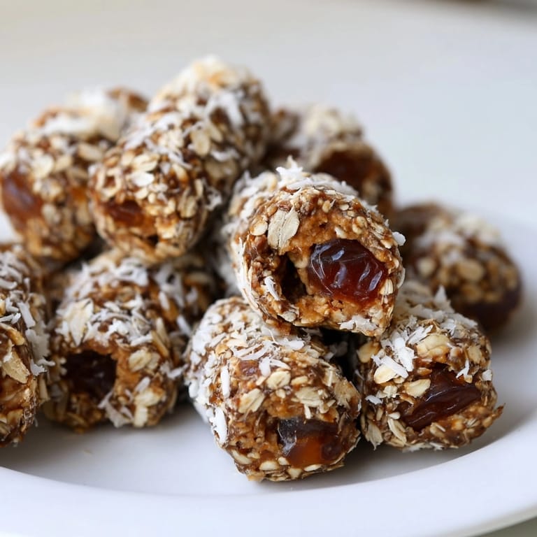 Easy homemade peanut butter cinnamon date rolls recipe, perfect for a quick healthy snack.