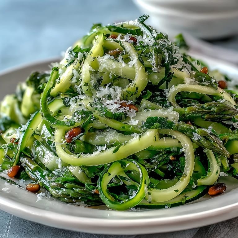 Vibrant asparagus salad with lemon zest and shaved Parmesan, an elegant vegetarian side for any meal.  