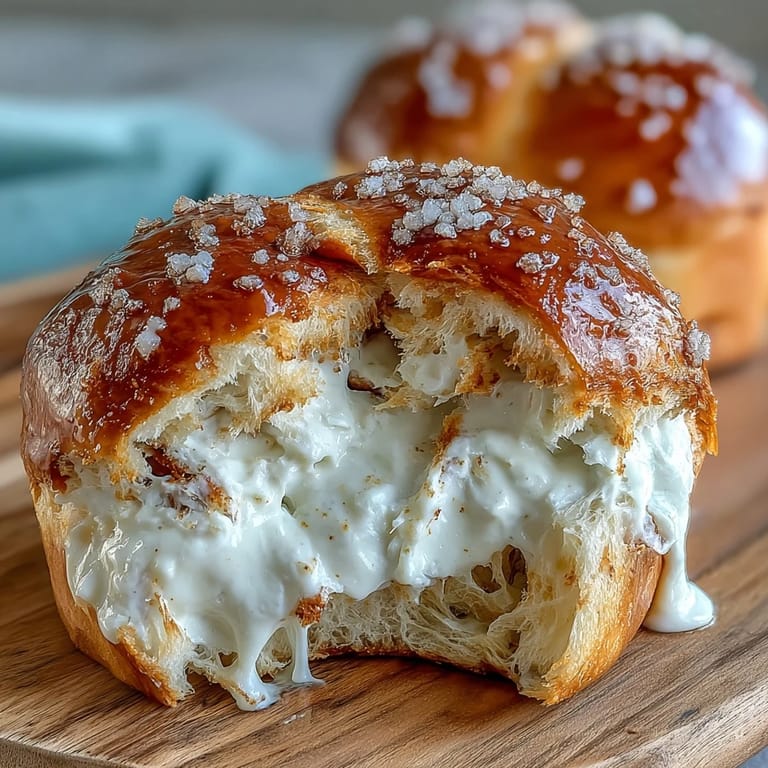 Pillowy Japanese milk bread made with Tangzhong method, offering incredible softness and sweetness.  